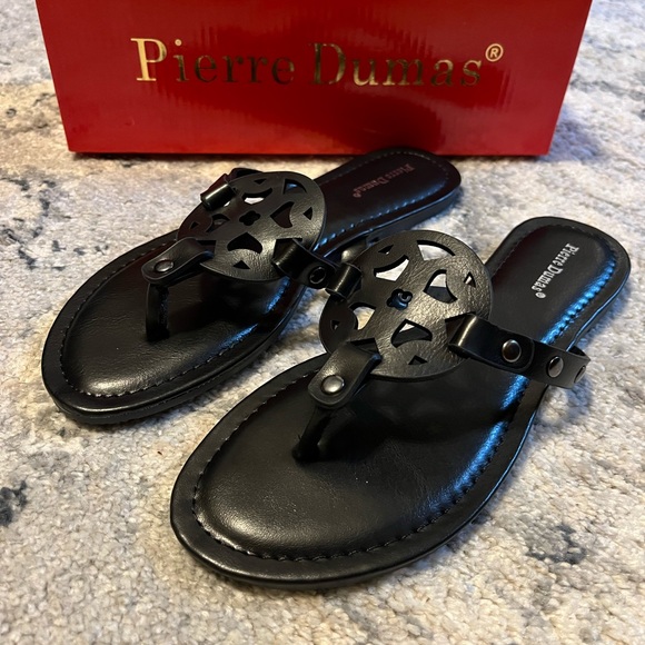 NIB Pierre Dumas black flats - Picture 1 of 4